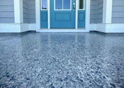 Front porch epoxy